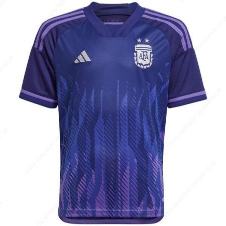 Argentina Away Player Version Football Shirt 2022