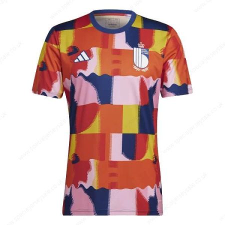 Belgium Pre Match Training Football Shirt