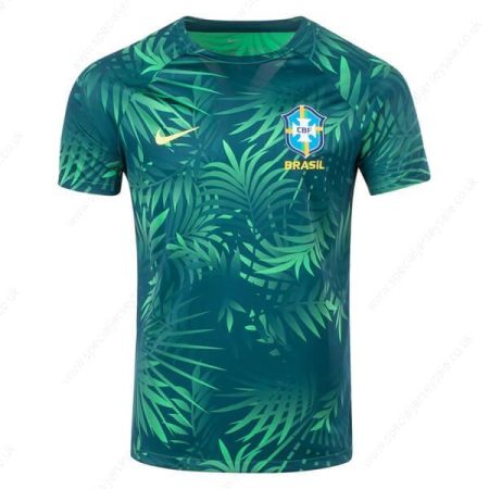 Brazil Pre Match Training Football Shirt
